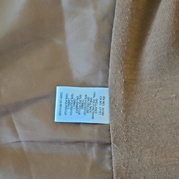 Marc New York Tan Leather Jacket - Picture 4 of 4